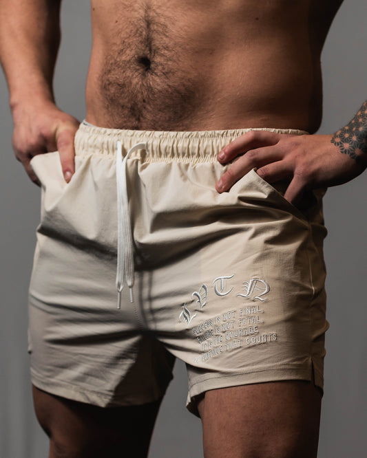 LVTN Shorts | In Beige