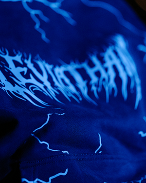 Leviathan | Lightning Hoodie | Navy