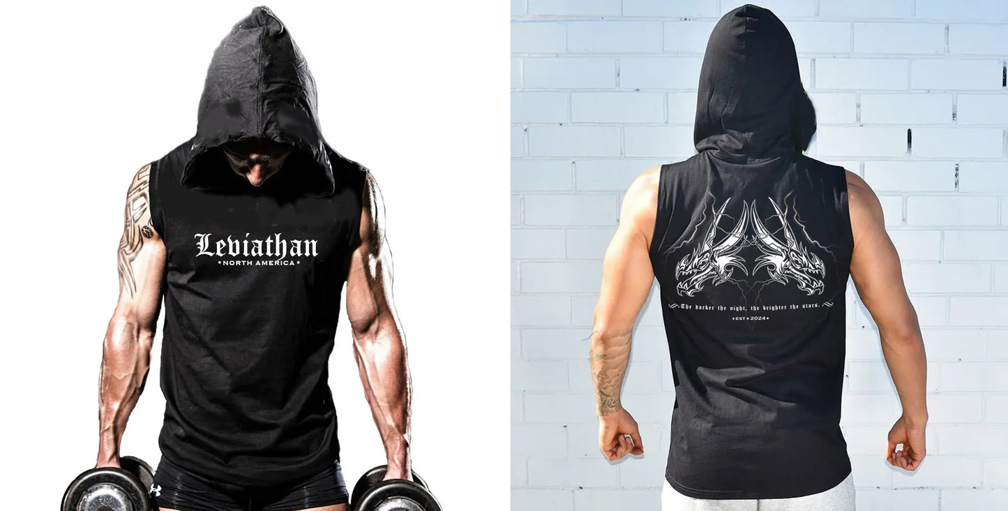 Leviathan Dark Dragons Sleeveless Hoodie