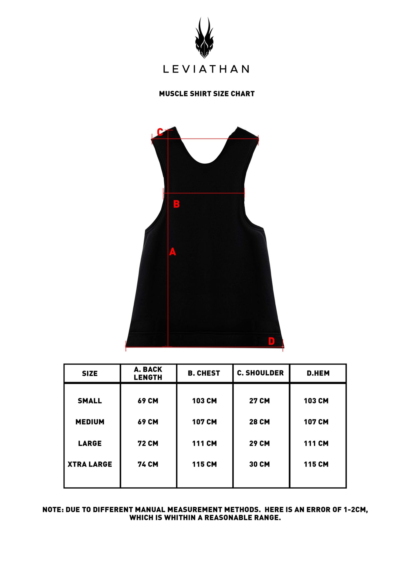 Athletic - Leviathan Tank top - Black